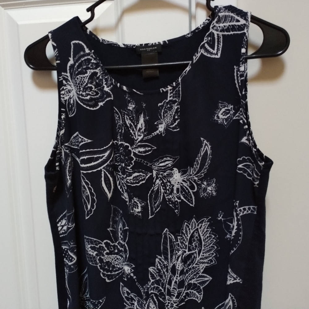 Ann Talyor sleeveless blouse